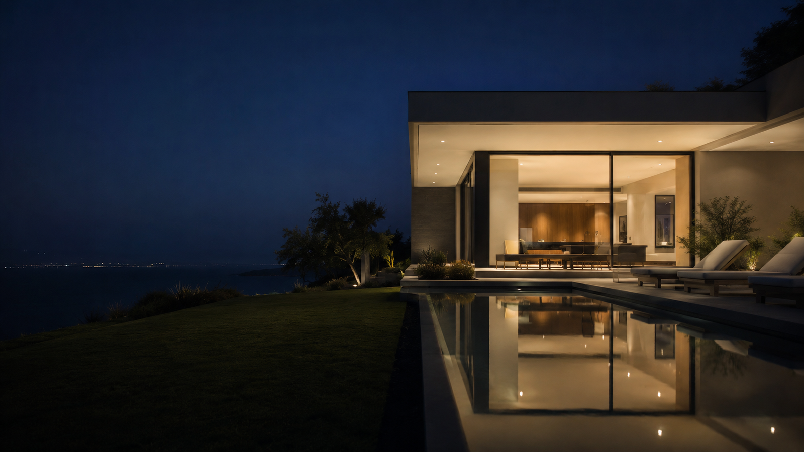 Abstract cinematic placeholder for AI real estate film